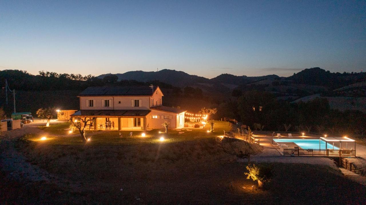 Casal Del Sole - La Ginestra Apartment Montefelcino Екстериор снимка