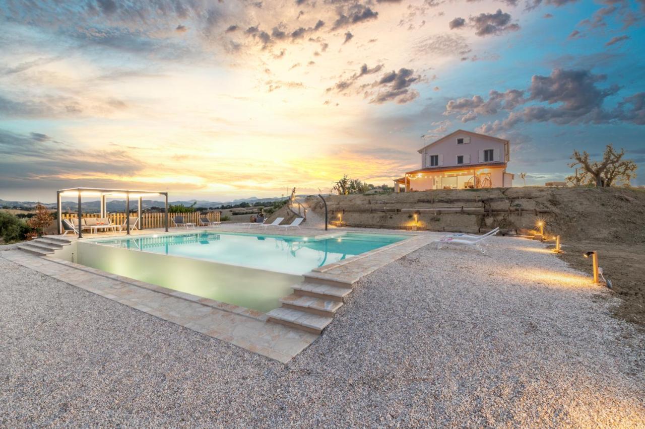 Casal Del Sole - La Ginestra Apartment Montefelcino Екстериор снимка
