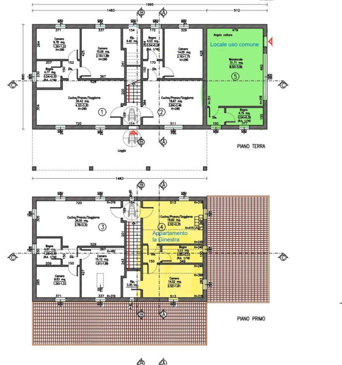 Casal Del Sole - La Ginestra Apartment Montefelcino Екстериор снимка