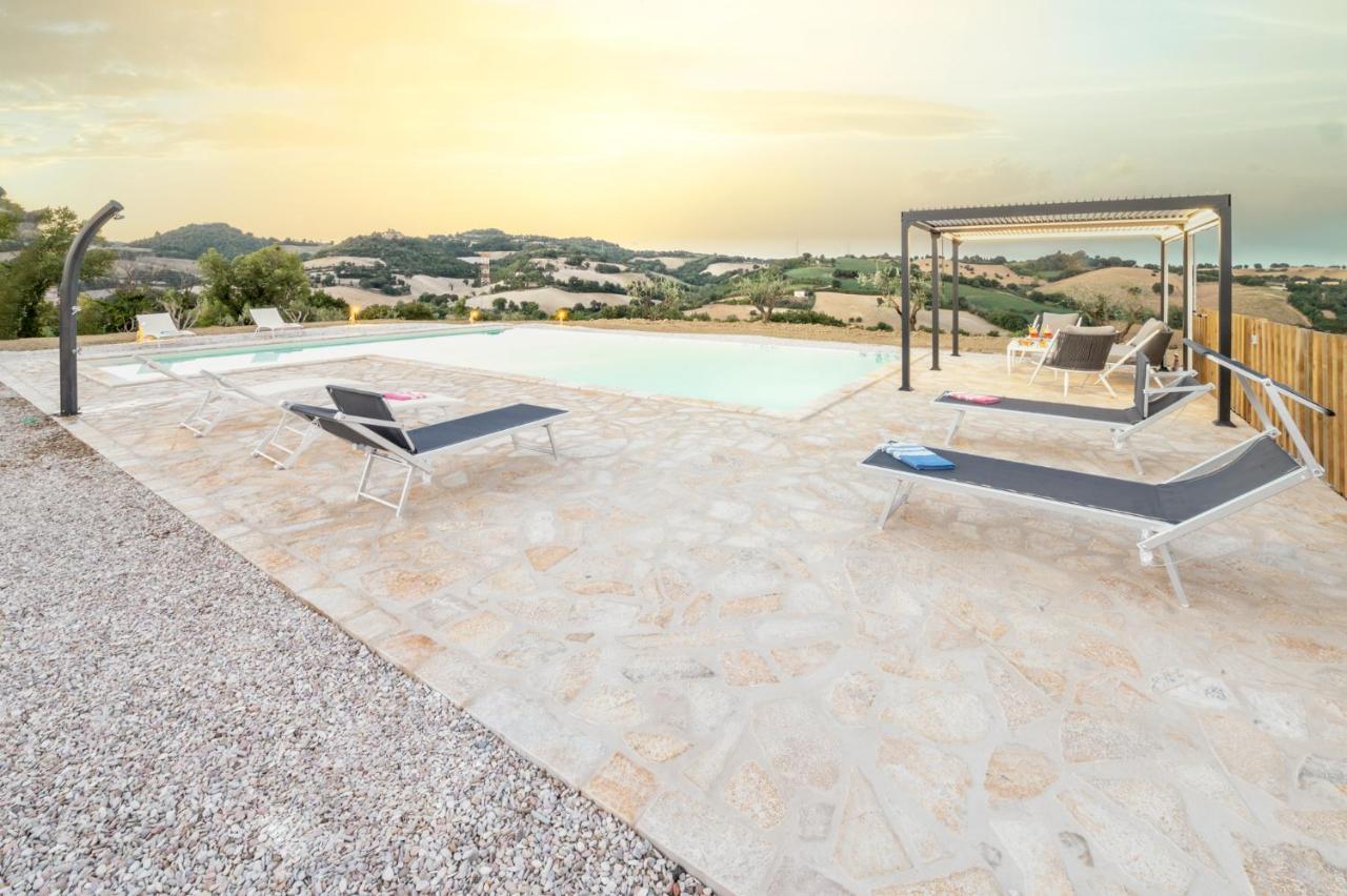 Casal Del Sole - La Ginestra Apartment Montefelcino Екстериор снимка