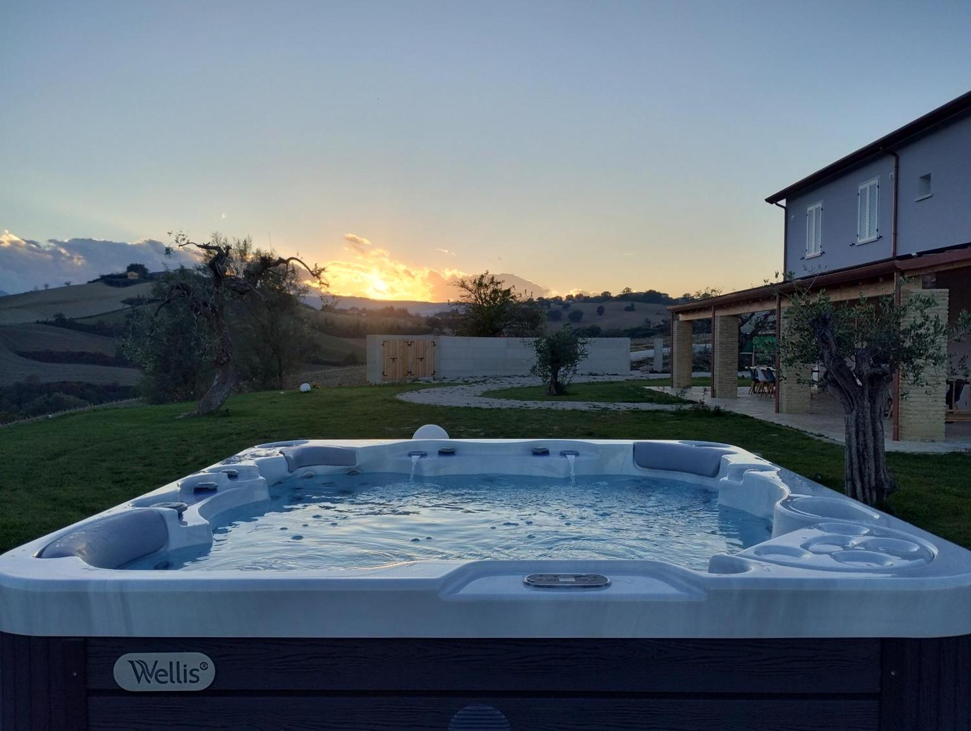 Casal Del Sole - La Ginestra Apartment Montefelcino Екстериор снимка